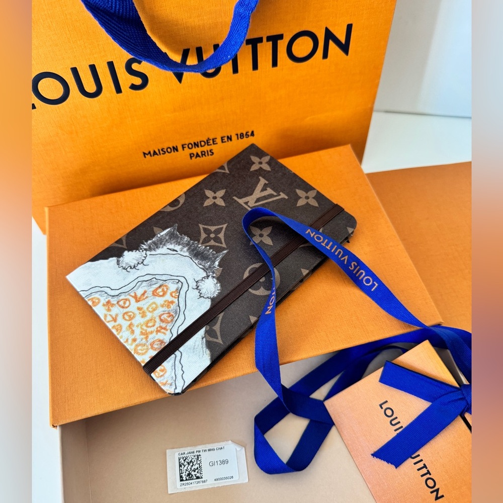 New Louis Vuitton Jane Notebook MM GI1419 Authentic limited box - Picture 8 of 13